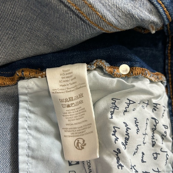 Boden. The Cavendish Girlfriend Striped Jeans. Women’s size 8. - Picture 11 of 13